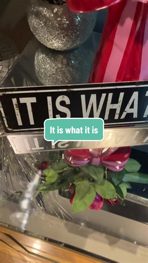 It Is What It Is Metal Tin Sign, 1 Count Vintage Metal Sign, Wall Art for Home, Bar, Cafe & Garage Decor, Home and Room Decor, Vintage Garage Sign#sign #saying #hope #tiktokshop #tiktokmademebuyit