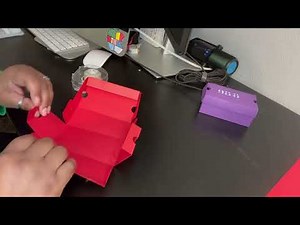 Making Mini Shoe Box