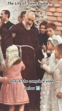 Saint Padre Pio | Rare Real Footage From His Life #Shorts