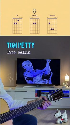 Free Fallin' - Tom Petty | Easy Guitar Tutorial 🎸