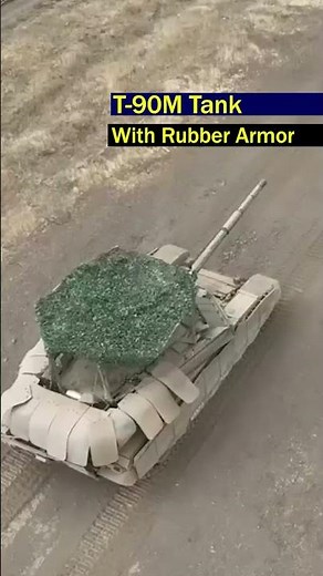 T-90M Tank With New Rubber Armor setup at the Frontline