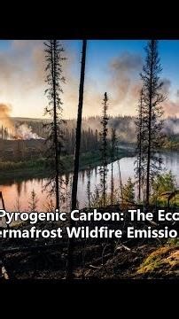 Boreal Pyrogenic Carbon: The Ecology of Permafrost Wildfire Emissions #Shorts