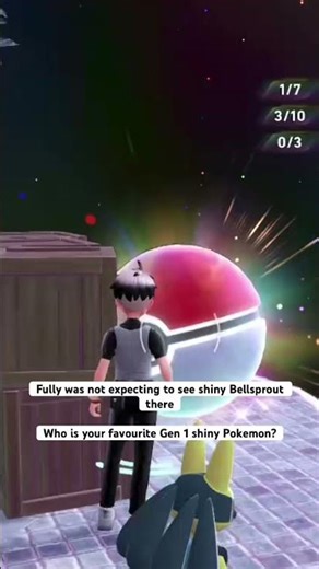 Shiny Bellsprout Encounter | Pokémon Legends ZA