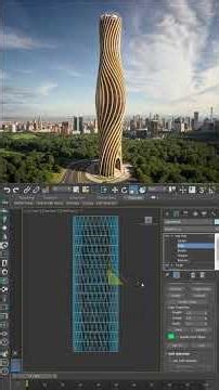 👉 How to Model a Twisted Tower in 3ds Max