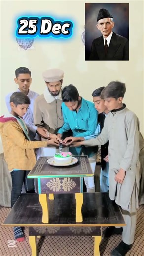 25 December cake🎂 cutting Quaid-e-Azam ? #viralvideo #quaideazam #shorts