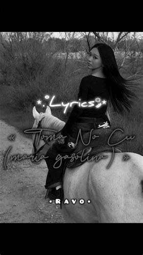 TOMA NO CU (Maria Gasolina) ~ #ravo #lyrics