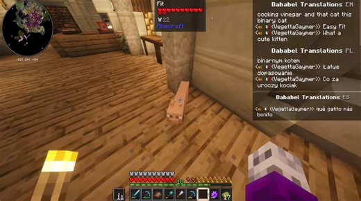 Fit: he venido porque quiero pedirte algoVegetta: okay?Fit: me he enterado que Pac en parte del norte Vegetta: si?Fit: yo estoy enamorado de tu hijo, quiero pedirte si puedo unirme a la manadaVegetta: puedes casarte con él si me enseñas ser un loboFit: SI, DE ACUERDO