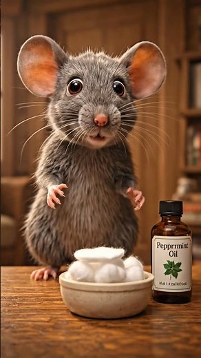 Peppermint Oil vs Mouse 😱 Natural Repellent!