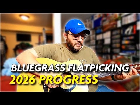 2 weeks into 2026 learning Bluegrass Flat picking guitar