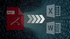 PDF Conversion to MS Word and/or MS Excel