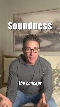 Soundness-The basis for logic and reason.#mindfulness #frameworks #selfimprovement #selfgrowth