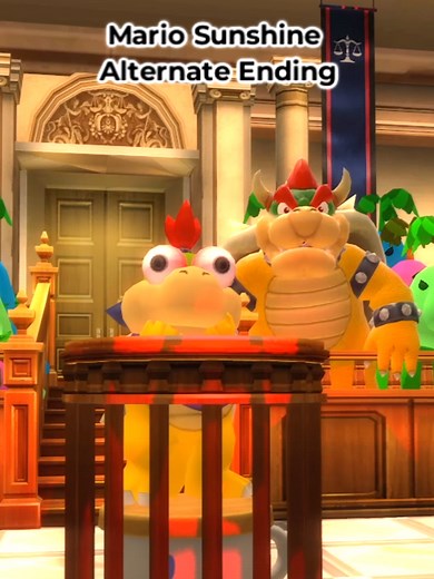 Mario Sunshine Alternate Ending - Funny Memes and Court Drama
