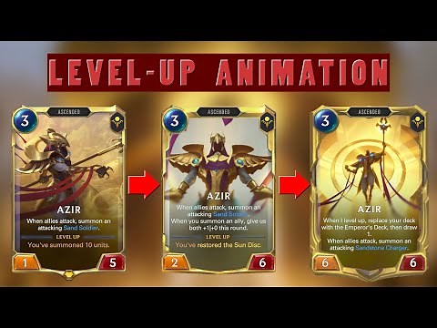 Azir level-up animation | Legends of Runeterra