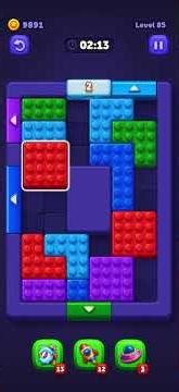 Block Out! Level 85 Solution | Color Sort Puzzle Gameplay Walkthrough