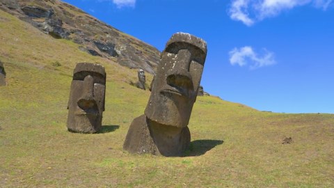 Secrets of the Moai: A Drone Tour Across Easter Island...