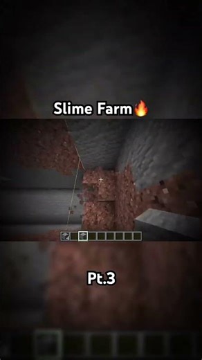 Slime Farm pt.3⚡️ #farming #minecraft #slimefarm #play #shorts
