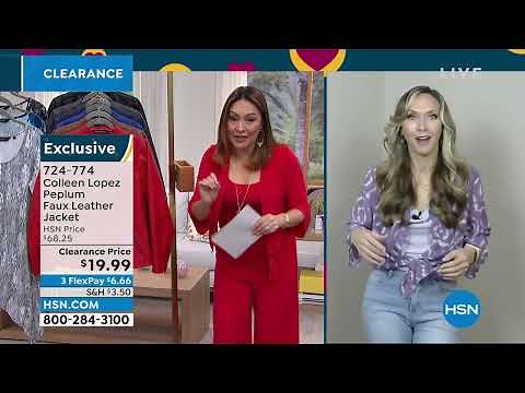 HSN | Colleen Lopez Collection Clearance 04.12.2022 - 08 AM