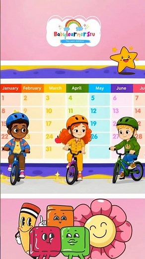 Months of the Year Song | Learn All 12 Months | Kids Learning Video #monthsoftheyear #kidssongs