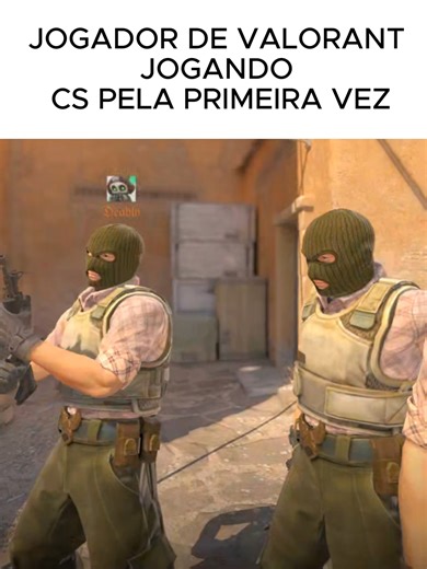 Primeiras partidas de CS: jogando com Valorant