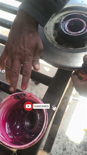 Wheel Bearing Basics Grease #grease #bearing #shorts