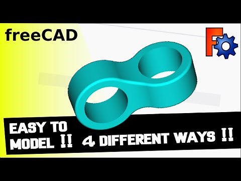 This Is Not an Impossible Object! 4 Easy Ways To Model This In FreeCAD For Beginners