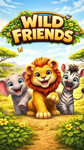 Sad Lion Finds a Friend (Wild Friends Ep.1)