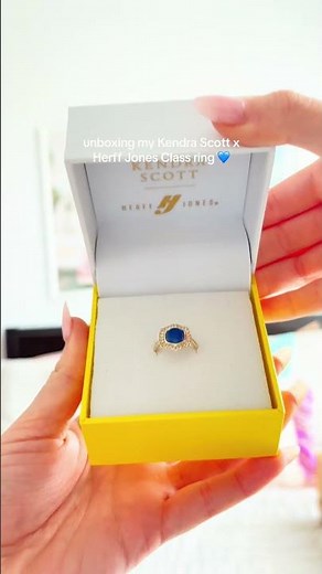 Celebrate your college or high school journey with a Kendra Scott x Herff Jones class ring