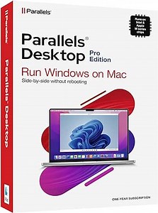 Parallels Desktop 26 for Mac Pro Edition | Run Windows on Mac Virtual Machine Software | Authorized by Microsoft | 1 Year Subscription [Mac Key Card]