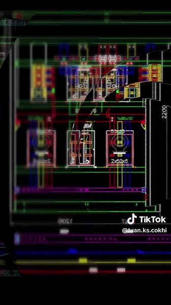 Dự án tủ 5000A. Cu120x10x3. #tudiencongnghiep #autocad #inventor #diencongnghiep #cokhichetao