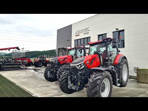 Slovak Premiere of the New CASE IH OPTUM 440 and PUMA 165 Tractors at New AGRI CS Facility in Sučany