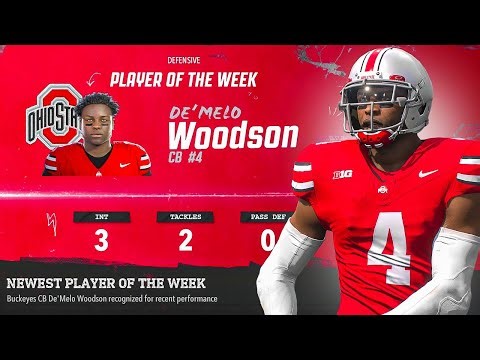 Meet the freshman CB they say is NFL Ready... De'Melo "Lock Down" Woodson