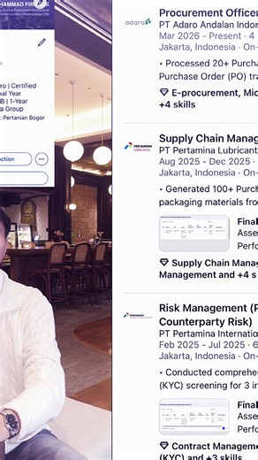 izin aktif kembali :D #linkedin #adaro #pertamina #intern #ipb