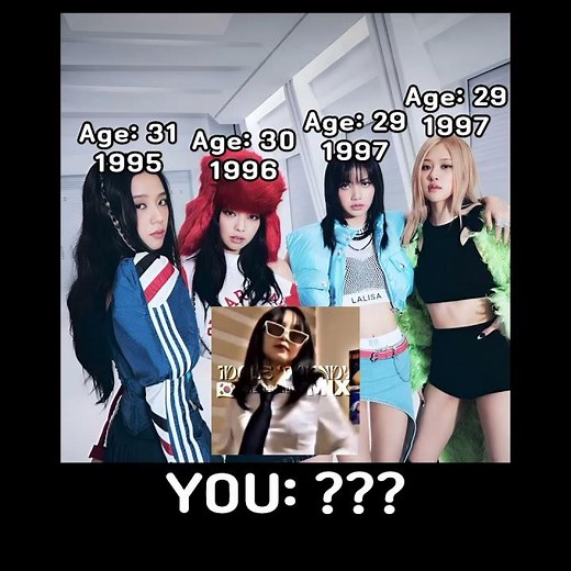 BLACKPINK MEMBERS (AGE & BIRTHYEAR)