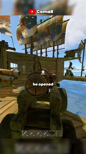 They got GRABBED 💀 #rust #shorts