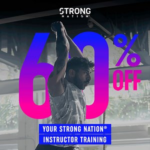 Turn your dreams into reality this summer and fire up your career by saving 60% off your STRONG Nation® Instructor Training! Hurry, this offer only lasts until September 30, 2022. | STRONG Nation