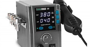 SUGON 2020D 700W Hot Air Gun Soldering Station With Heat Changing Channel - Lead Free