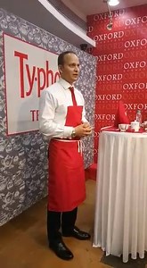 #TyphooTeaSessions Master Tea Blender Razi Khan at the #TyphooHighTeaSession explaining #Tea aficionados as to how #Typhoo offers teas catering to different time zones and why #Britian is high on tea and why a good #teatime is important for all of us. #TyphooTea #HealthAndHappiness | Flurys Beverages