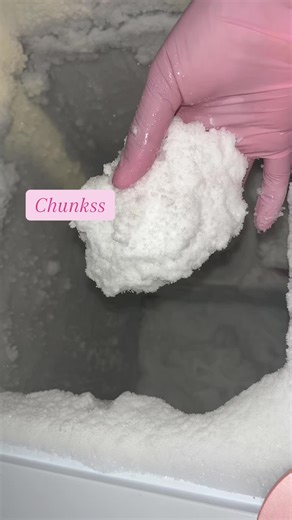 The Satisfying Experience of Smacking Freezer Frost