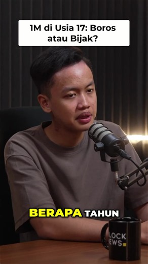 Cara Bevan Dapat 1M Pertama di Usia 17 — Pelajaran Keuangan