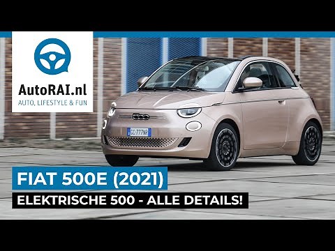 Elektrische FIAT 500e (2021) - ALLES wat je moet weten! - Review - AutoRAI TV