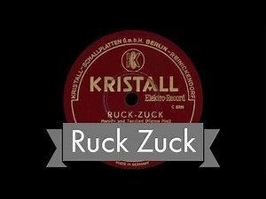 German Song: Ruck Zuck (With English Lyrics)