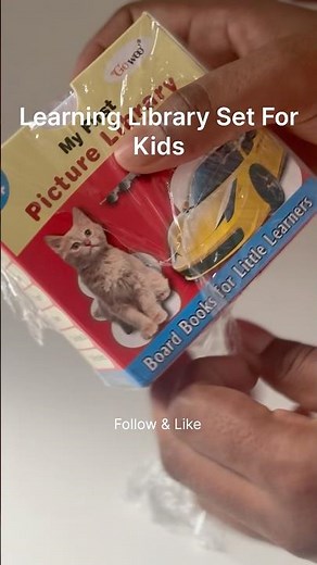 📚🧠 Unboxing Kids Learning Library Set | Fun Educational Activity Kit for Kids 😍✨