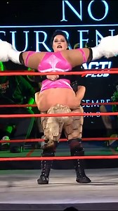 John E. Bravo tries to help Taya Valkyrie avoid Havok! #impactwrestling #prowrestling #wrestling #fbreels #tayavalkyrie #reels | Impact Knockouts