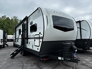 New 2026 Forest River RV Flagstaff Micro Lite 25MBR Travel Trailer