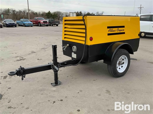 2005 Atlas Copco XAS97 (JD) 185 CFM Portable Air Compressor | Construction