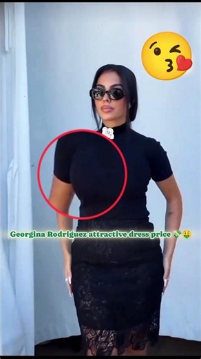 This Georgina Rodriguez Look Deserves A Red Carpet! 🖤💎