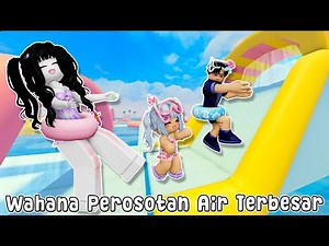 LIBURAN KE WAHANA AIR DI TENGAH LAUTT?? | BERRY AVENUE RP