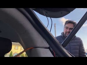 Install rear view camera on Peugeot 207