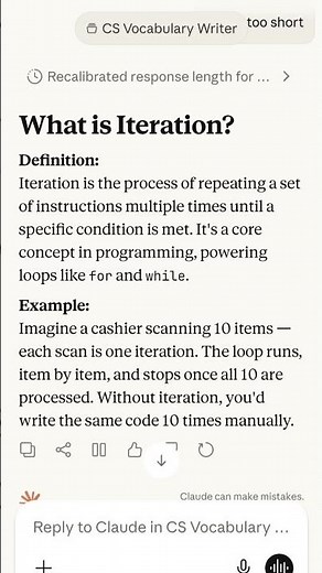 What is Iteration?