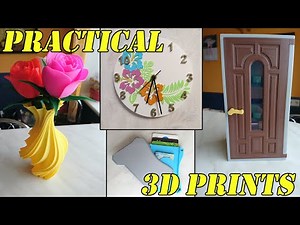 8 Practical 3D Prints 2021 - 3D Printing Timelapse